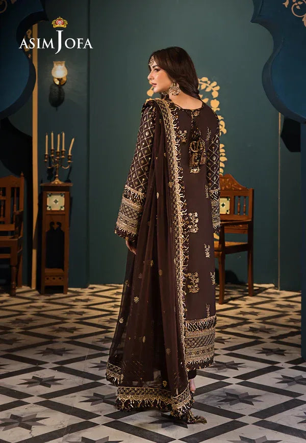Asim Jofa | Fasana e Ishq Eid Luxury Lawn | AJFI-04 - Aqsa Fabrics