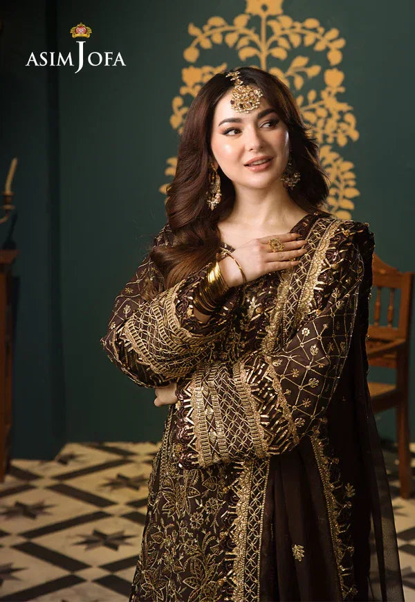 Asim Jofa | Fasana e Ishq Eid Luxury Lawn | AJFI-04 - Aqsa Fabrics