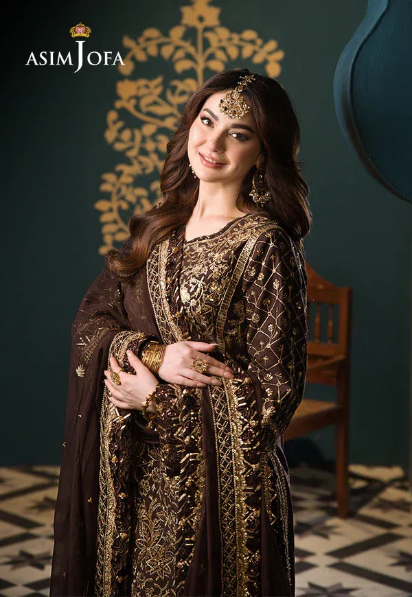 Asim Jofa | Fasana e Ishq Eid Luxury Lawn | AJFI-04 - Aqsa Fabrics