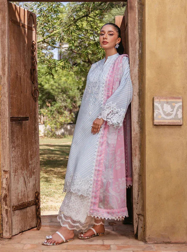 Zainab Chottani | Tahra Lawn 24 | RUHAE - D 9B - Aqsa Fabrics