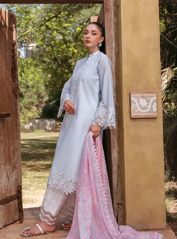 Zainab Chottani | Tahra Lawn 24 | RUHAE - D 9B - Aqsa Fabrics