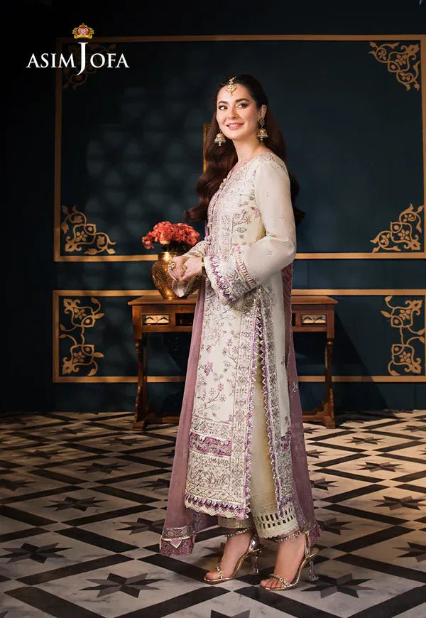Asim Jofa | Fasana e Ishq Eid Luxury Lawn | AJFI-15 - Aqsa Fabrics