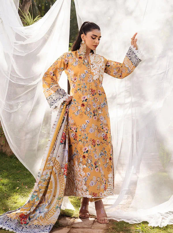 Zainab Chottani | Tahra Lawn 24 | BEEHA - D 2A - Aqsa Fabrics
