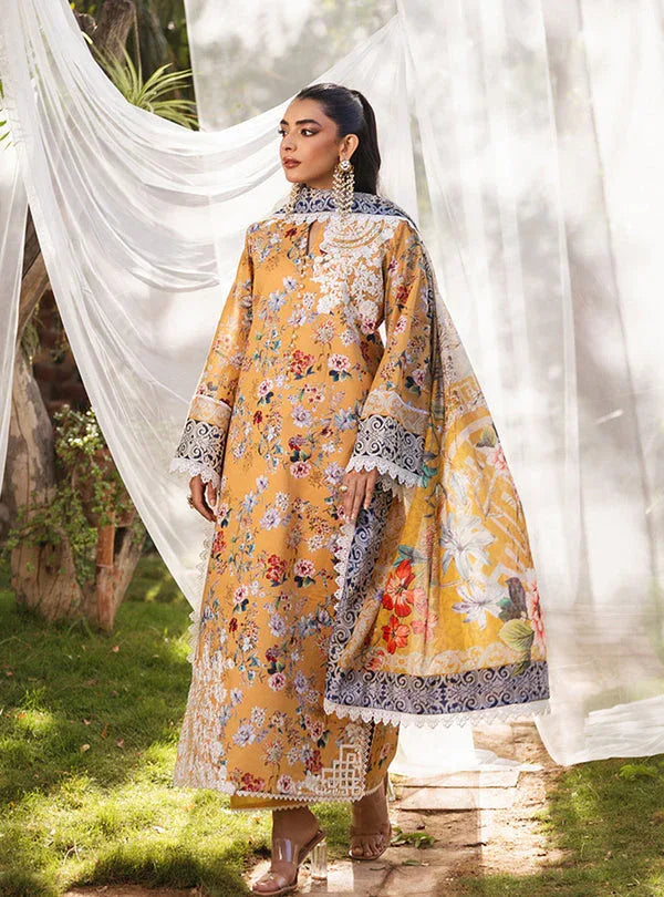 Zainab Chottani | Tahra Lawn 24 | BEEHA - D 2A - Aqsa Fabrics