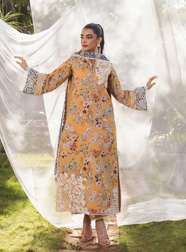 Zainab Chottani | Tahra Lawn 24 | BEEHA - D 2A - Aqsa Fabrics