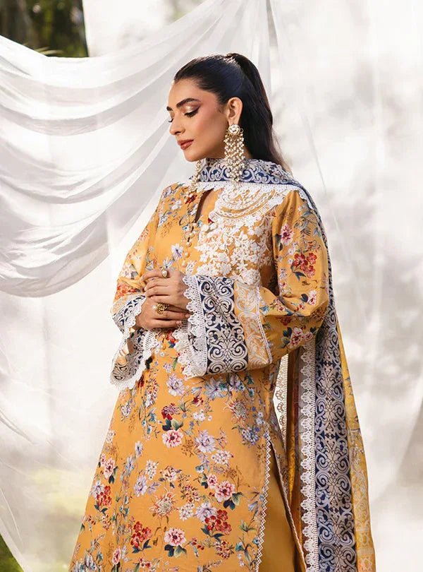 Zainab Chottani | Tahra Lawn 24 | BEEHA - D 2A - Aqsa Fabrics