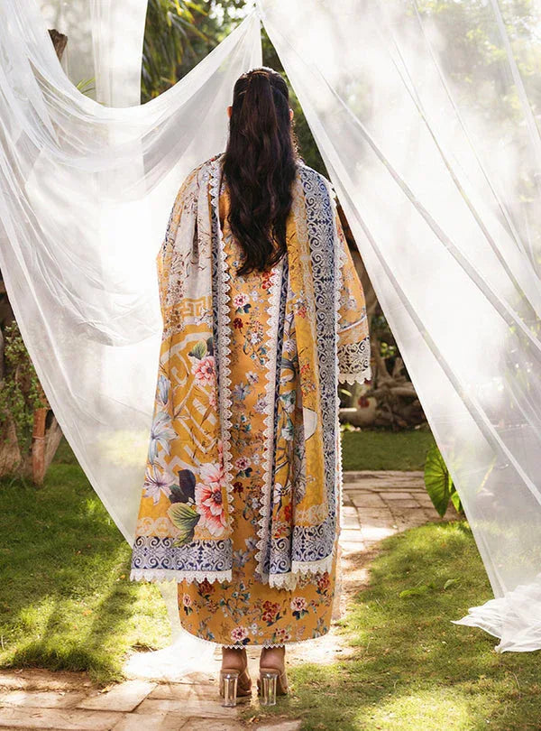 Zainab Chottani | Tahra Lawn 24 | BEEHA - D 2A - Aqsa Fabrics
