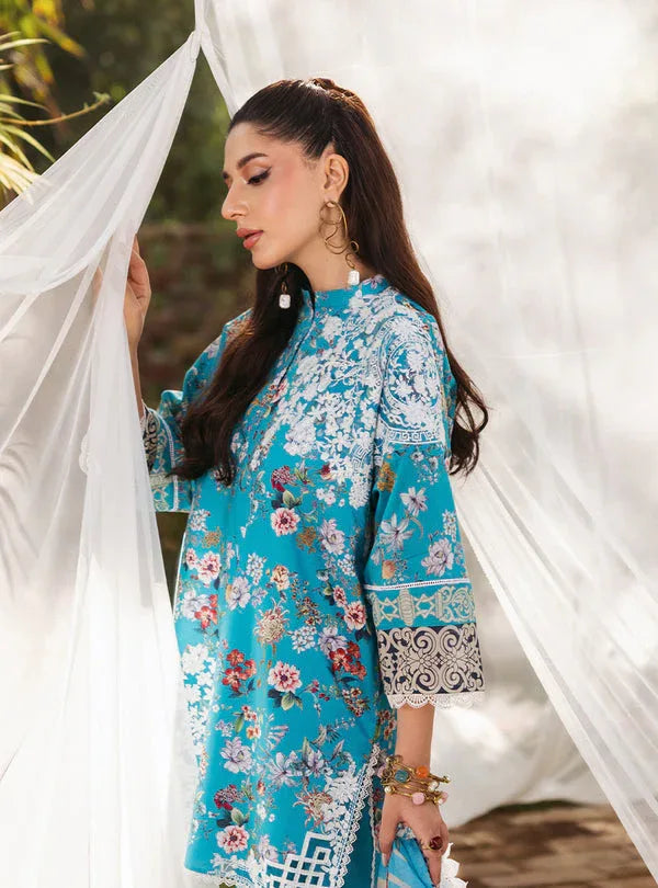 Zainab Chottani | Tahra Lawn 24 | BEEHA - D 2B - Aqsa Fabrics