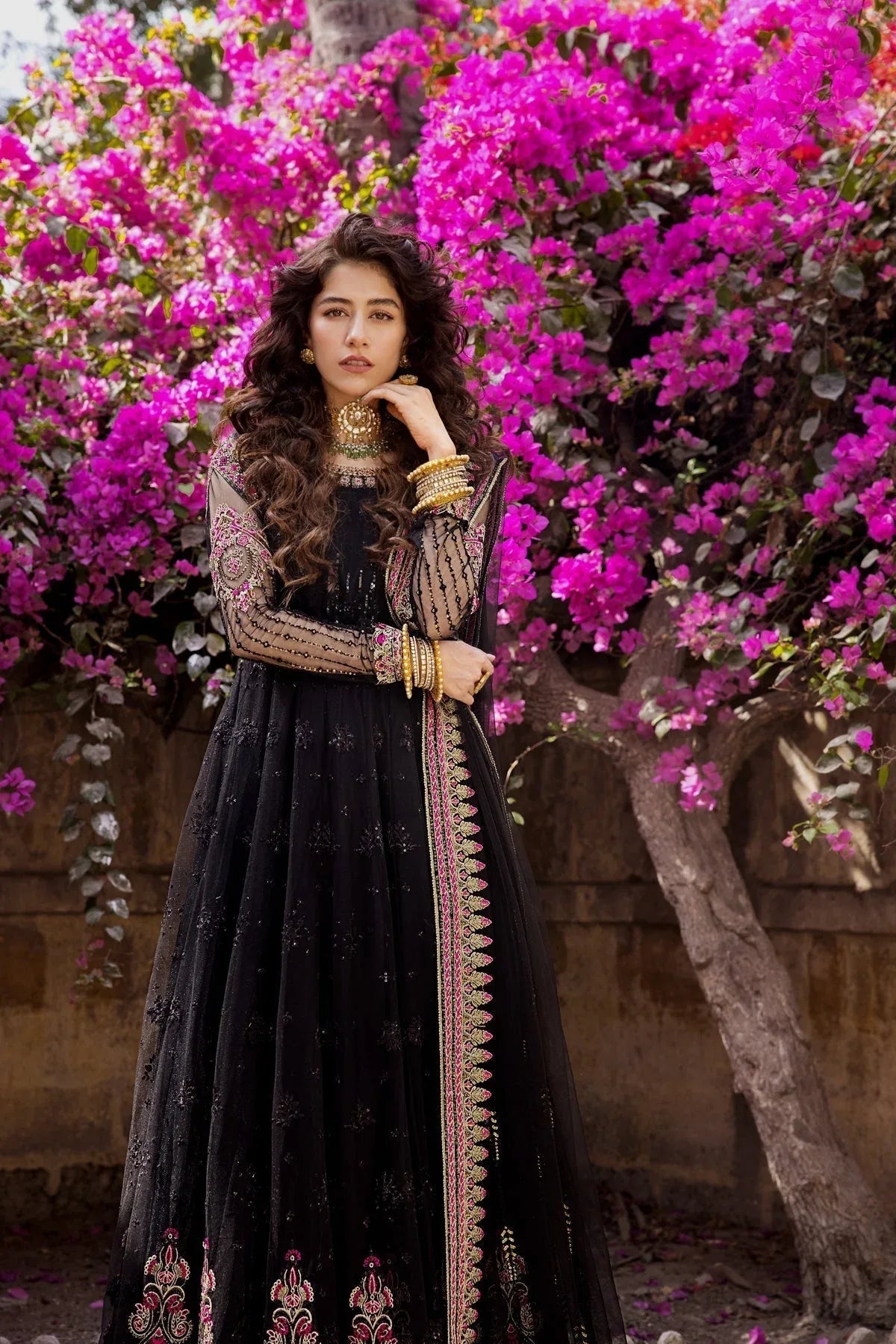 Erum Khan | Umaima Eid Edit | MAHJABEEN - Aqsa Fabrics