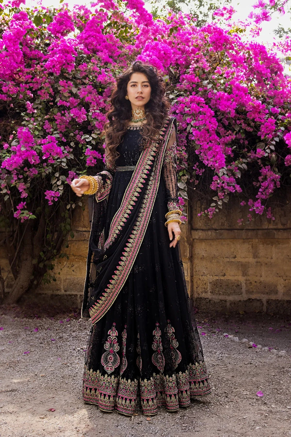 Erum Khan | Umaima Eid Edit | MAHJABEEN - Aqsa Fabrics