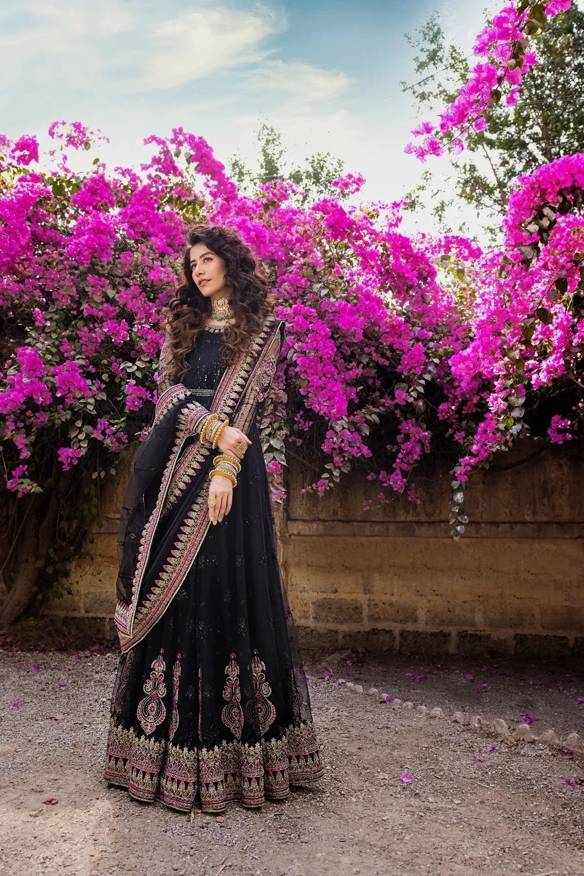 Erum Khan | Umaima Eid Edit | MAHJABEEN - Aqsa Fabrics