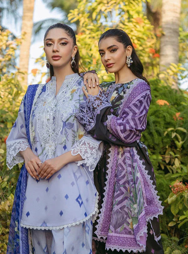 Zainab Chottani | Tahra Lawn 24 | RAHA - D 6A - Aqsa Fabrics