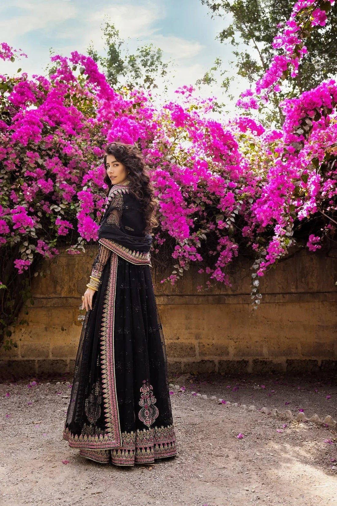 Erum Khan | Umaima Eid Edit | MAHJABEEN - Aqsa Fabrics