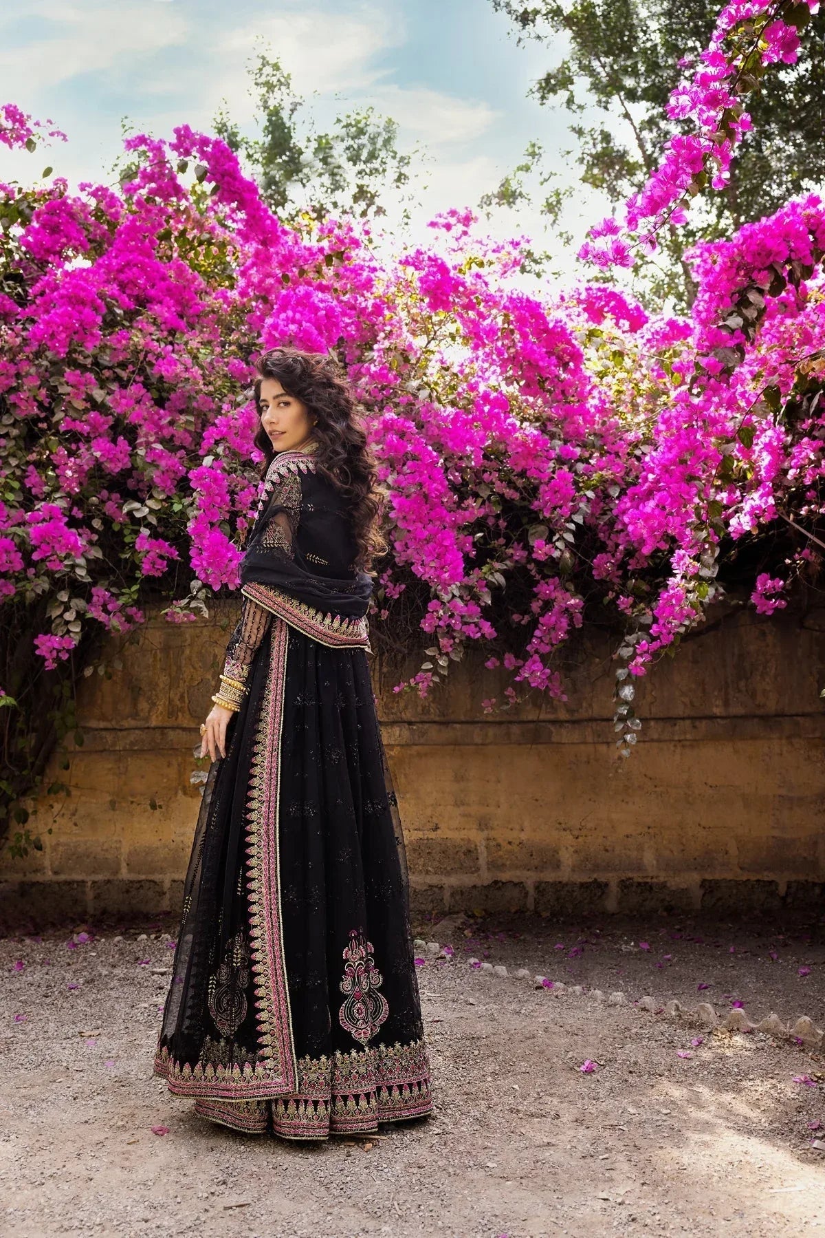 Erum Khan | Umaima Eid Edit | MAHJABEEN - Aqsa Fabrics