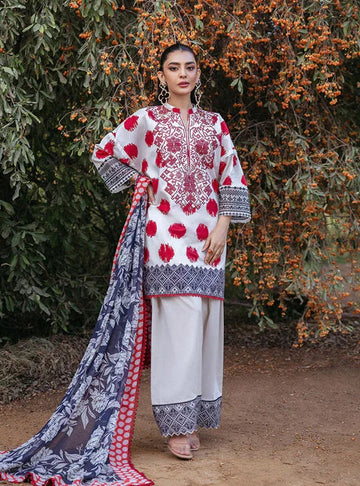 Zainab Chottani | Tahra Lawn 24 | FREYA - D 10A - Aqsa Fabrics