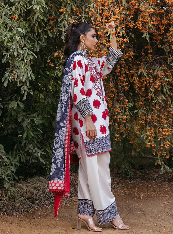 Zainab Chottani | Tahra Lawn 24 | FREYA - D 10A - Aqsa Fabrics