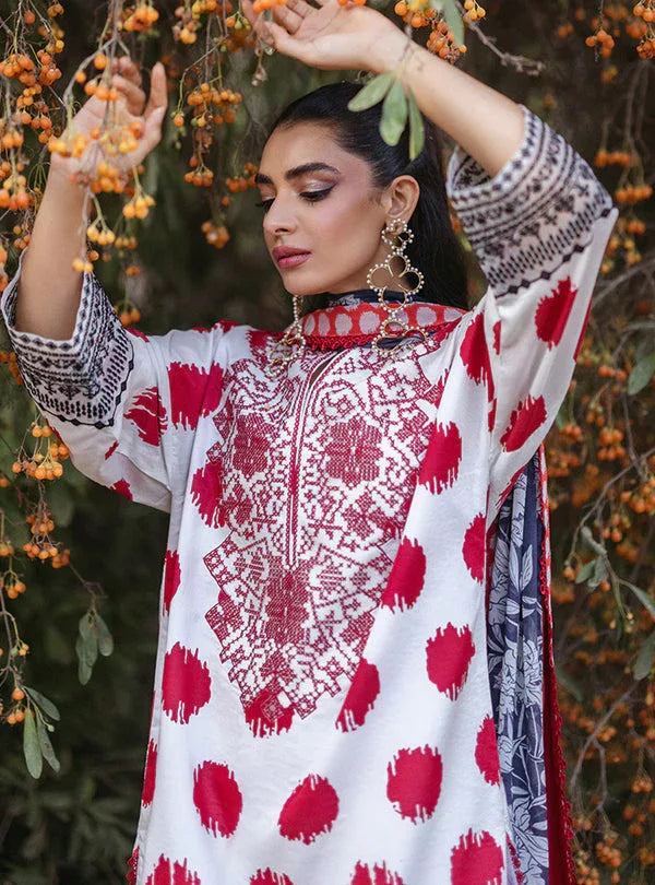 Zainab Chottani | Tahra Lawn 24 | FREYA - D 10A - Aqsa Fabrics