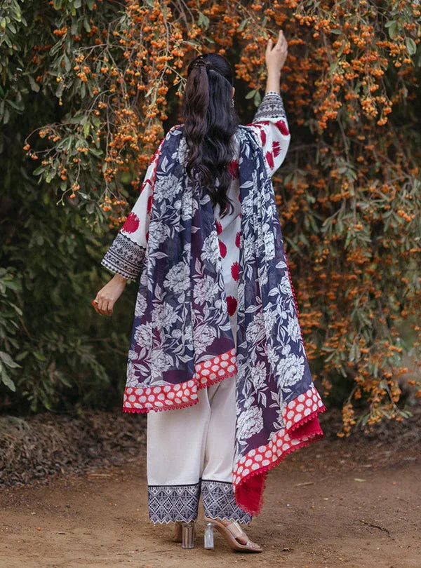Zainab Chottani | Tahra Lawn 24 | FREYA - D 10A - Aqsa Fabrics