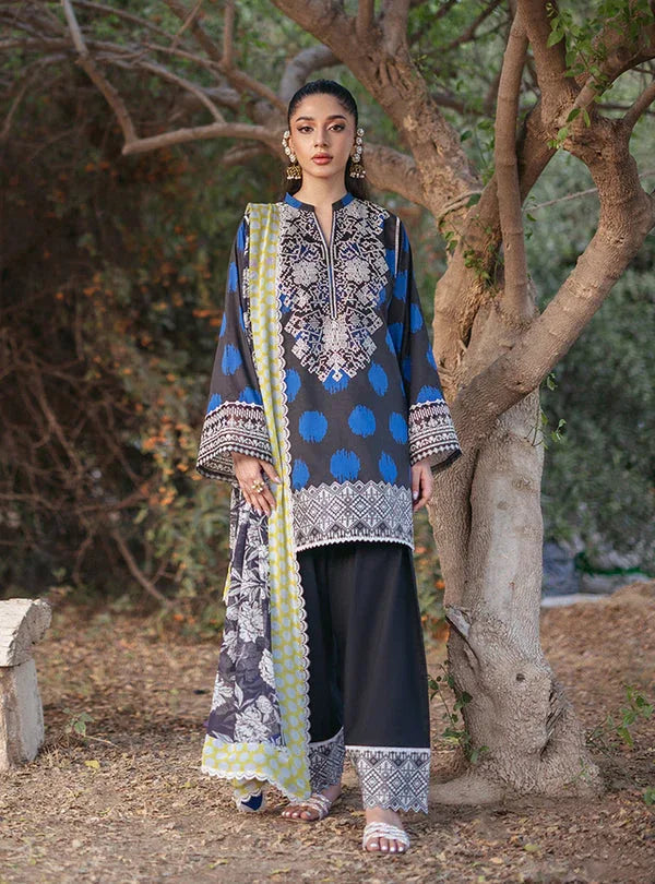 Zainab Chottani | Tahra Lawn 24 | FREYA - D 10B - Aqsa Fabrics