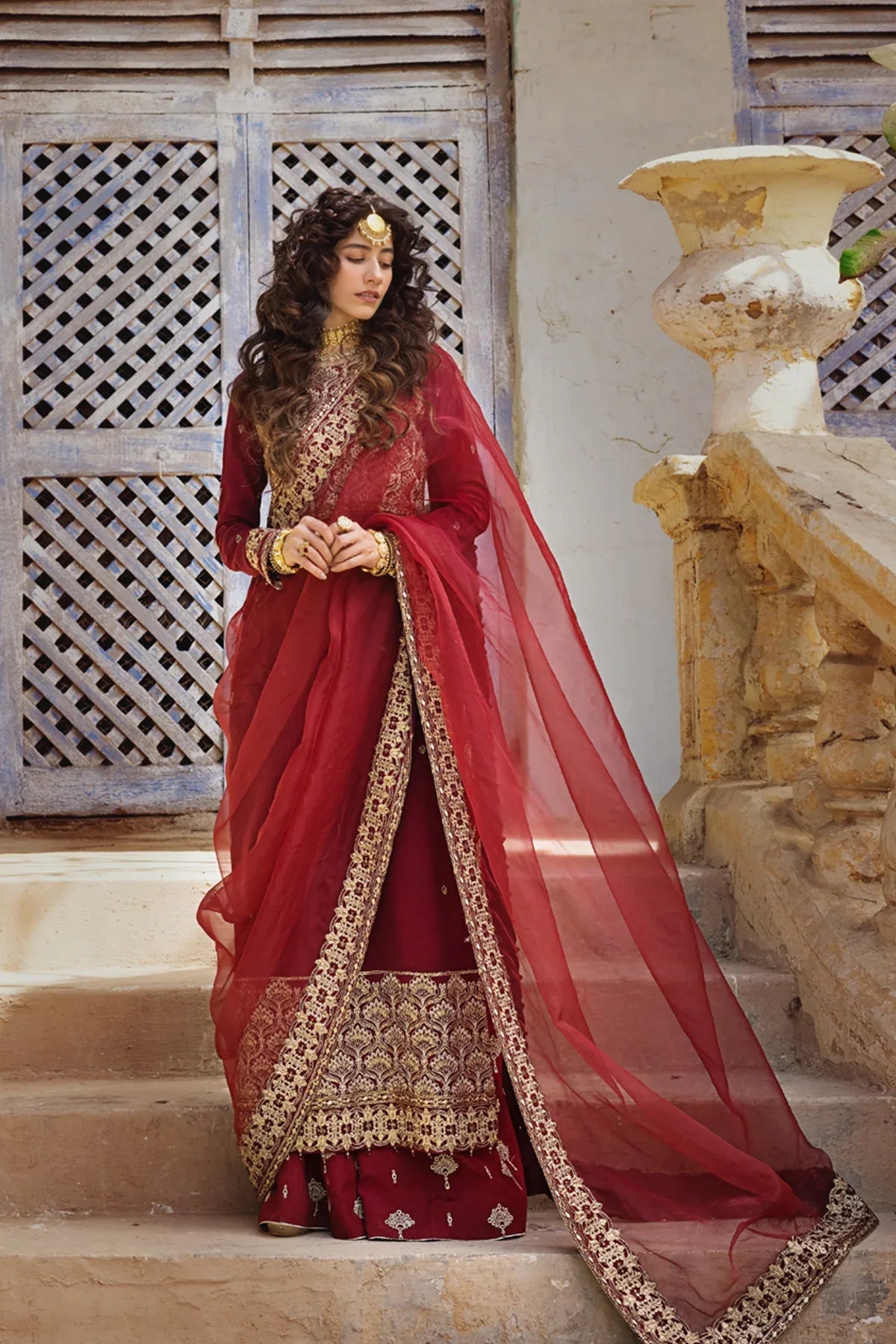 Erum Khan | Umaima Eid Edit | RUMMAISA - Aqsa Fabrics
