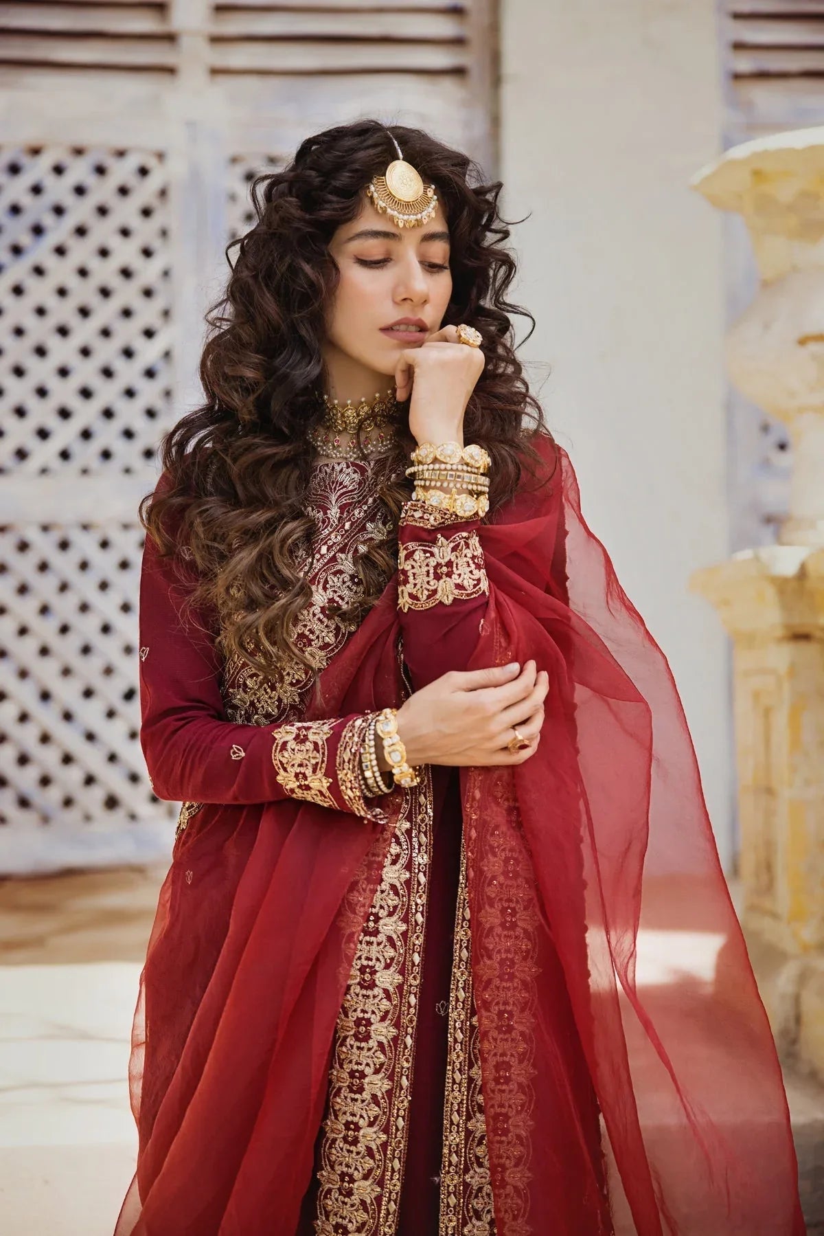 Erum Khan | Umaima Eid Edit | RUMMAISA - Aqsa Fabrics