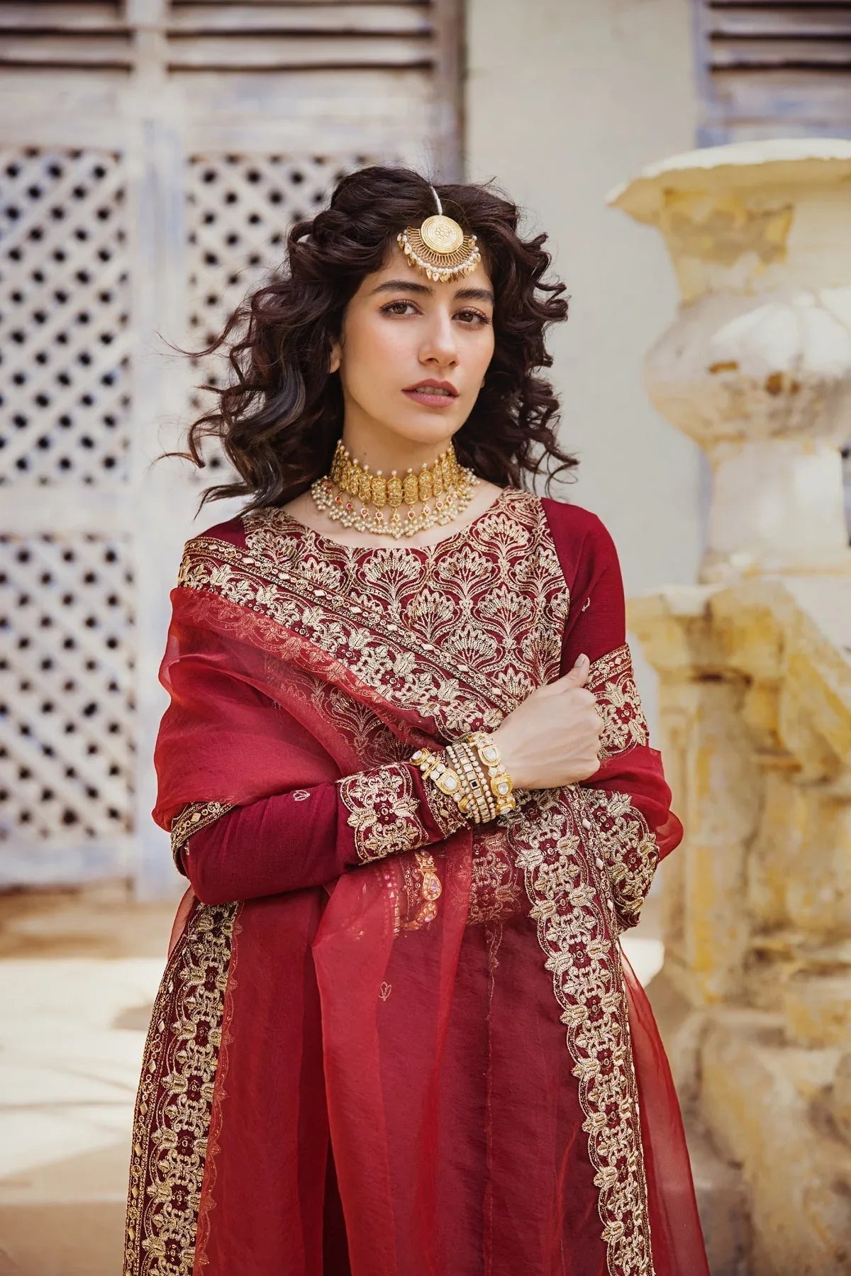Erum Khan | Umaima Eid Edit | RUMMAISA - Aqsa Fabrics