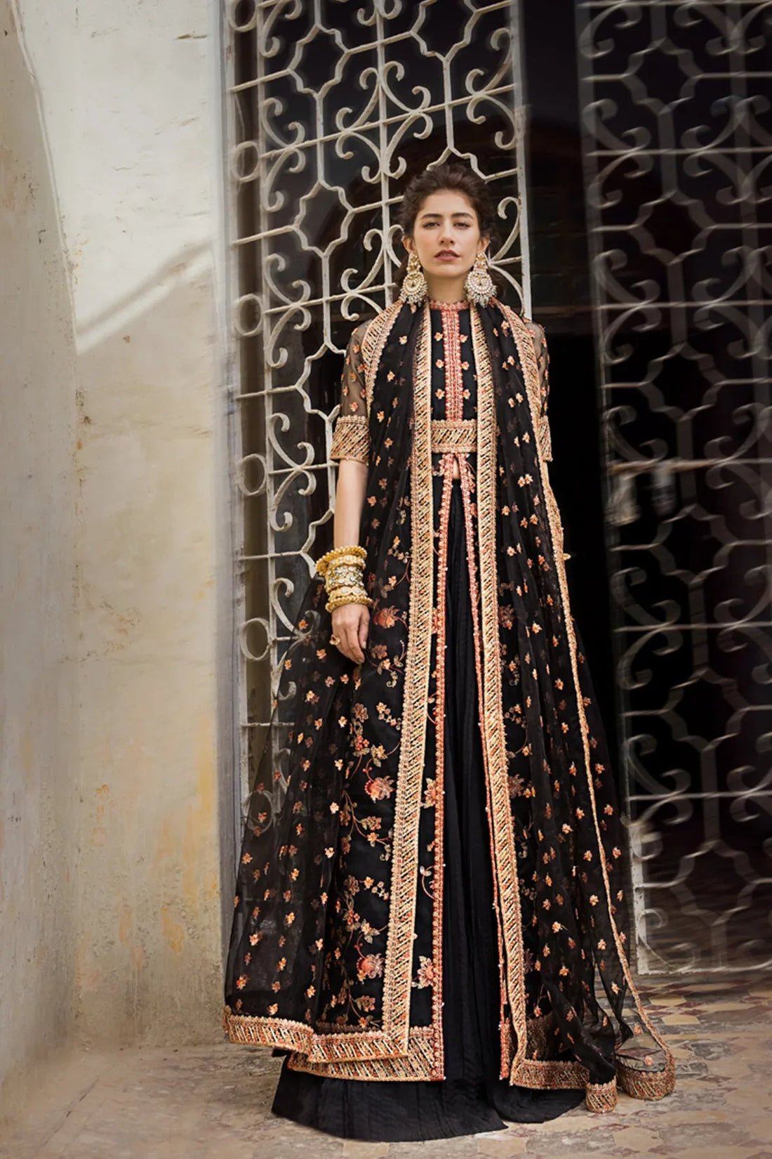 Erum Khan | Umaima Eid Edit | SAFWA - Aqsa Fabrics