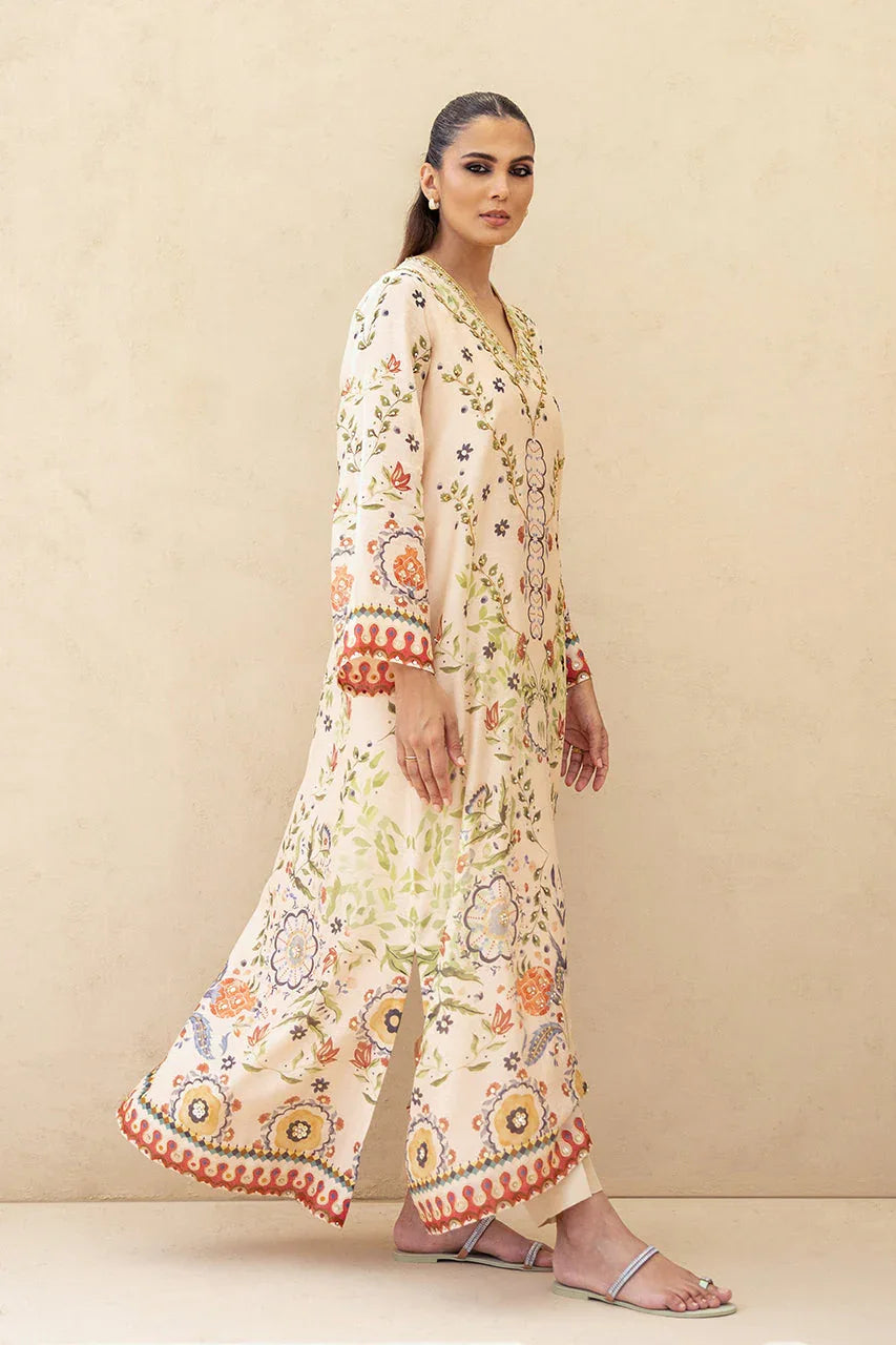 Sania Maskatiya | Fall Festive Glimmer | Ina - Aqsa Fabrics