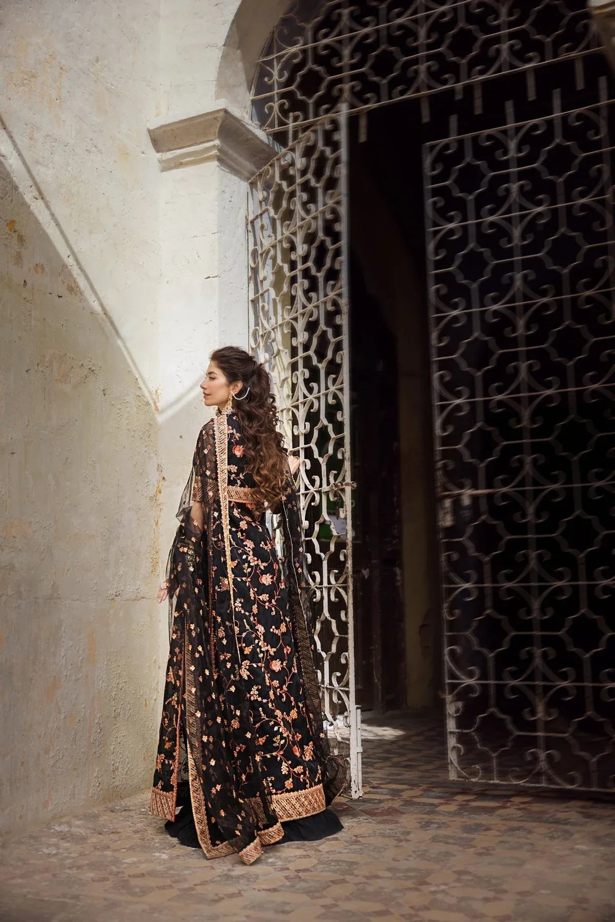 Erum Khan | Umaima Eid Edit | SAFWA - Aqsa Fabrics