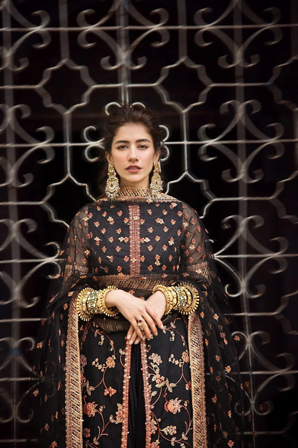 Erum Khan | Umaima Eid Edit | SAFWA - Aqsa Fabrics