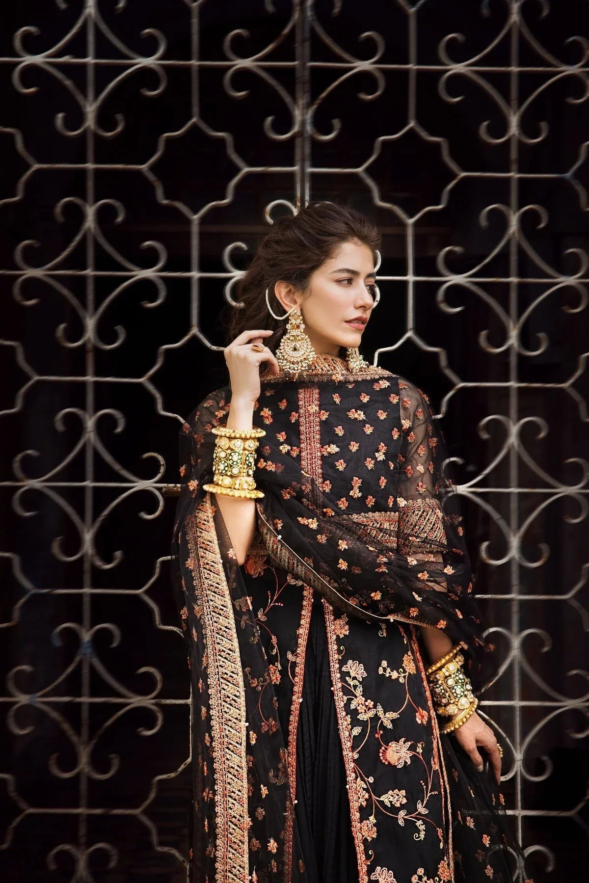 Erum Khan | Umaima Eid Edit | SAFWA - Aqsa Fabrics