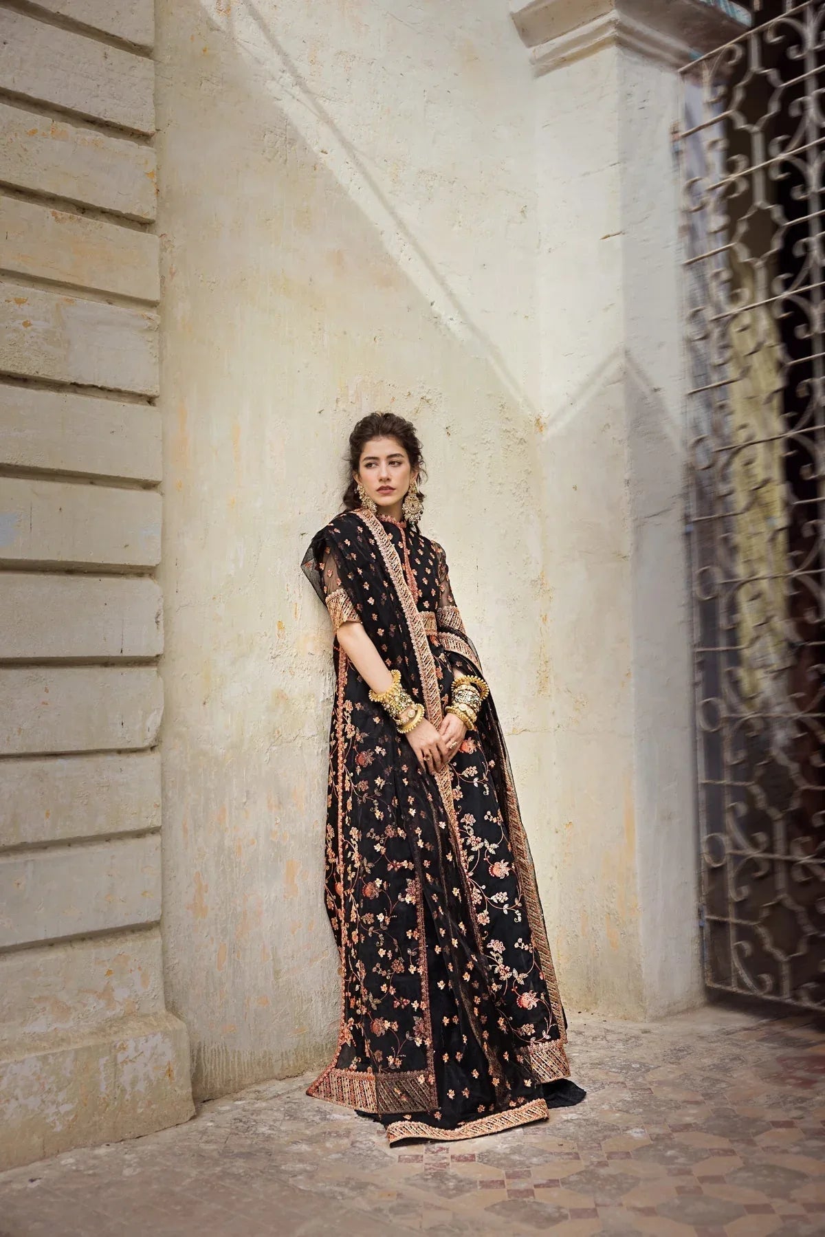Erum Khan | Umaima Eid Edit | SAFWA - Aqsa Fabrics