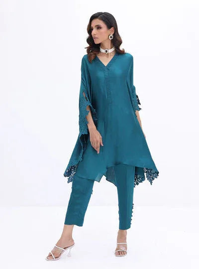 Zainab Chottani | The Kaftan Edit | Divine Haze - Aqsa Fabrics