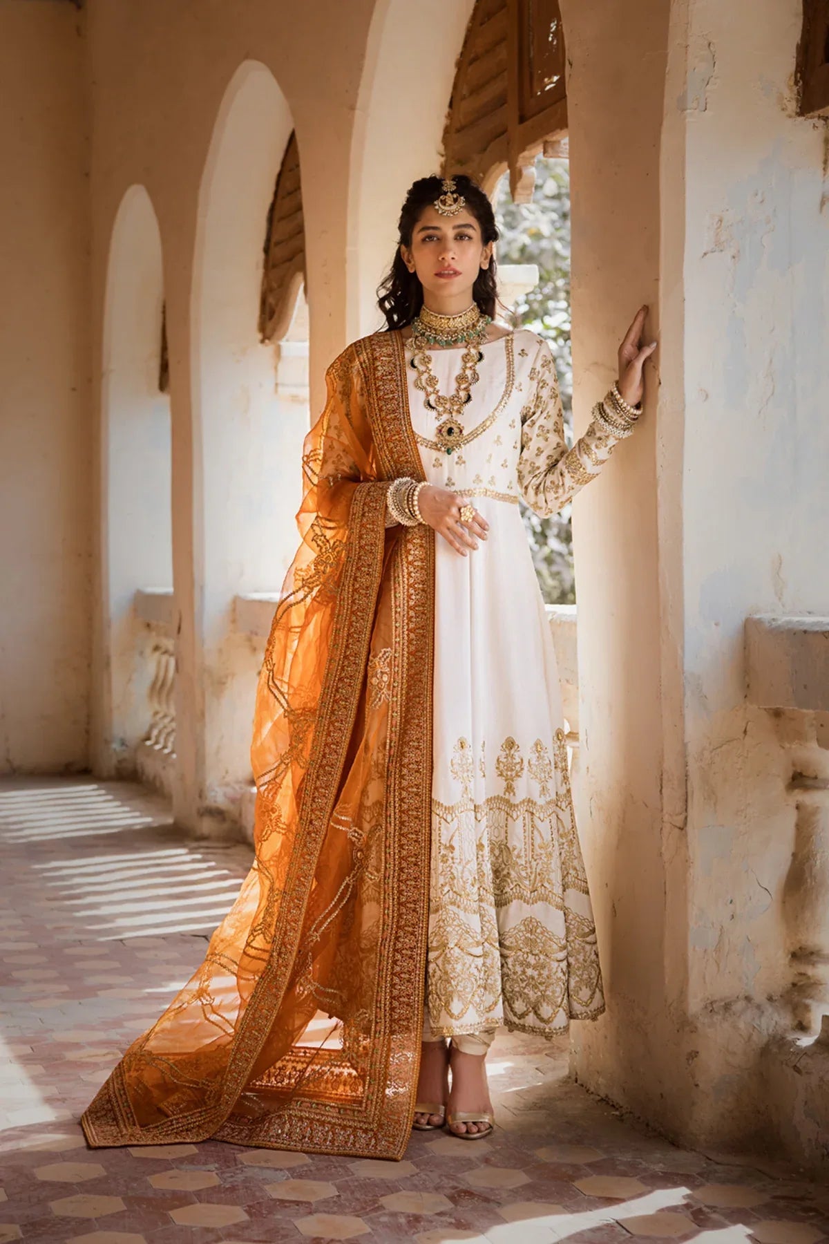 Erum Khan | Umaima Eid Edit | GHAZAL - Aqsa Fabrics