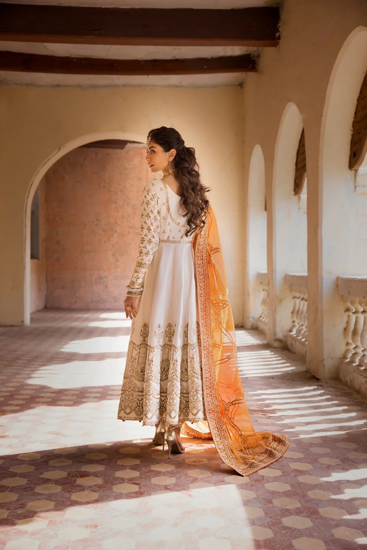 Erum Khan | Umaima Eid Edit | GHAZAL - Aqsa Fabrics