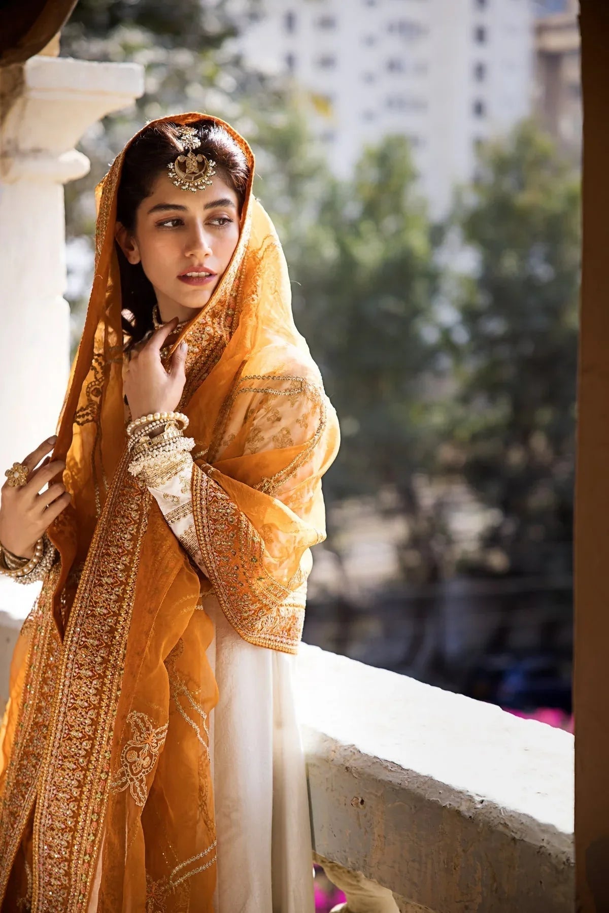 Erum Khan | Umaima Eid Edit | GHAZAL - Aqsa Fabrics