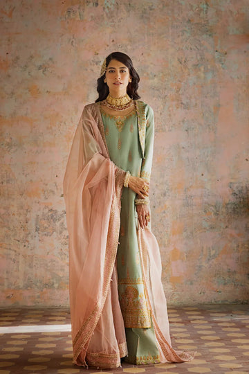 Erum Khan | Umaima Eid Edit | DARAKSHAN - Aqsa Fabrics