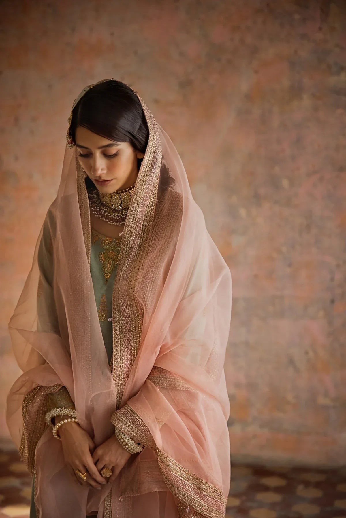 Erum Khan | Umaima Eid Edit | DARAKSHAN - Aqsa Fabrics