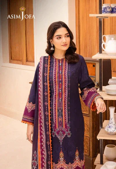 Asim Jofa | Prints Essentials | AJUB-09 - Aqsa Fabrics