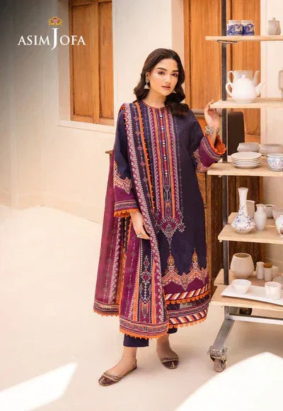 Asim Jofa | Prints Essentials | AJUB-09 - Aqsa Fabrics