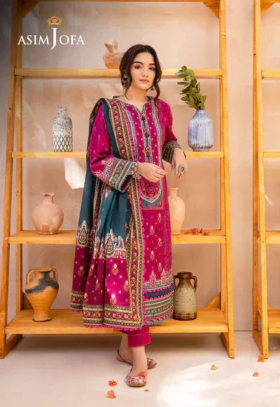 Asim Jofa | Prints Essentials | AJUB-05 - Aqsa Fabrics