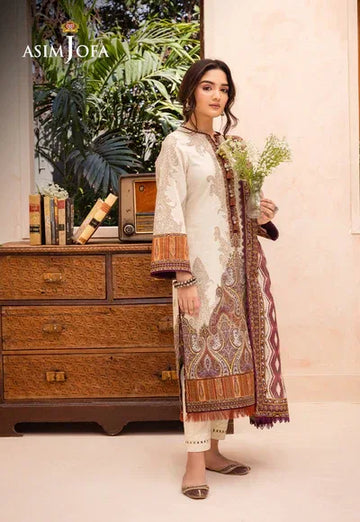Asim Jofa | Prints Essentials | AJUB-11 - Aqsa Fabrics