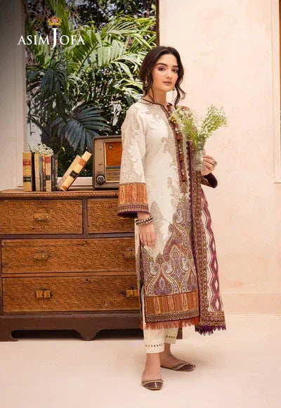 Asim Jofa | Prints Essentials | AJUB-11 - Aqsa Fabrics