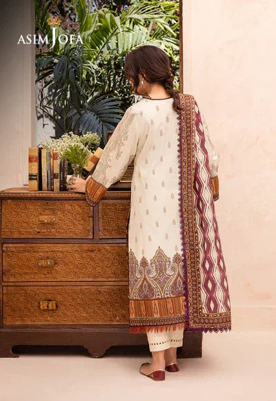 Asim Jofa | Prints Essentials | AJUB-11 - Aqsa Fabrics