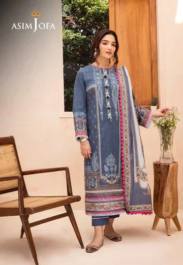 Asim Jofa | Prints Essentials | AJUB-14 - Aqsa Fabrics