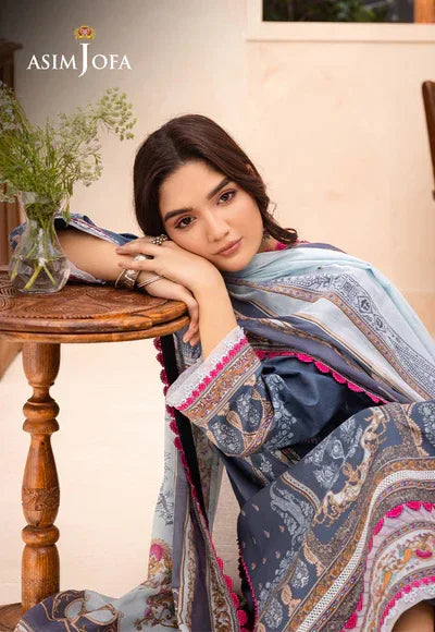 Asim Jofa | Prints Essentials | AJUB-14 - Aqsa Fabrics