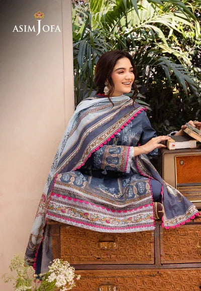 Asim Jofa | Prints Essentials | AJUB-14 - Aqsa Fabrics
