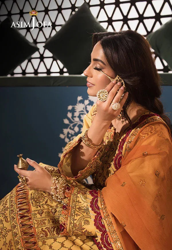 Asim Jofa | Fasana e Ishq Eid Luxury Lawn | AJFI-19 - Aqsa Fabrics