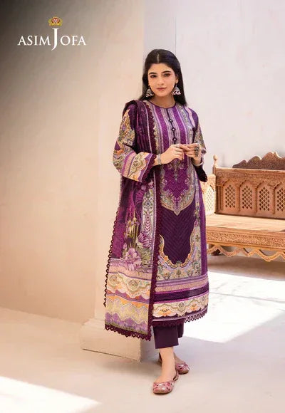 Asim Jofa | Prints Essentials | AJUB-10 - Aqsa Fabrics