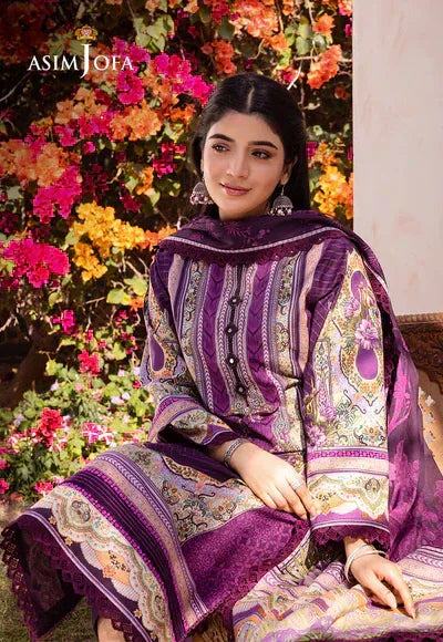 Asim Jofa | Prints Essentials | AJUB-10 - Aqsa Fabrics